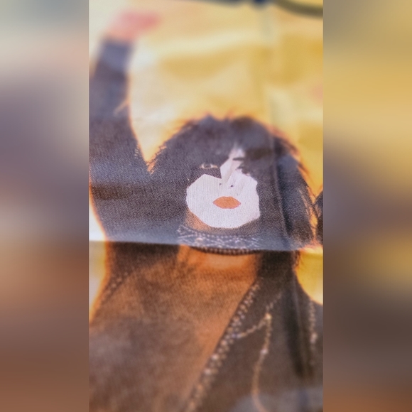 BAND ART | ✨️✨️KISS ✨️✨️Tapestry - Wall Hanging  Silk Scarf 2008 - Rock Legends - Picture 7 of 17